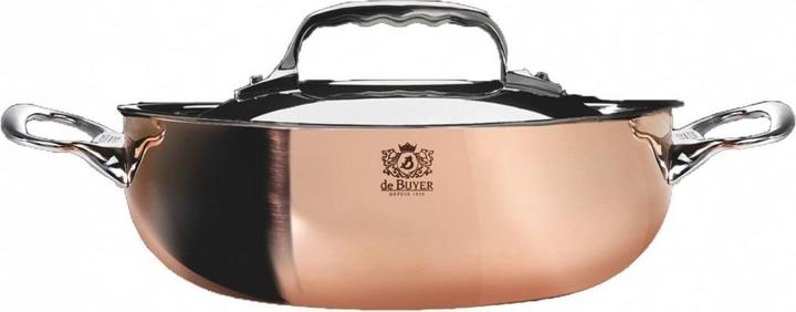 Image du produit de Buyer prima matera (28 cm, Cocotte + faitout, Acier inoxydable, Cuivre)