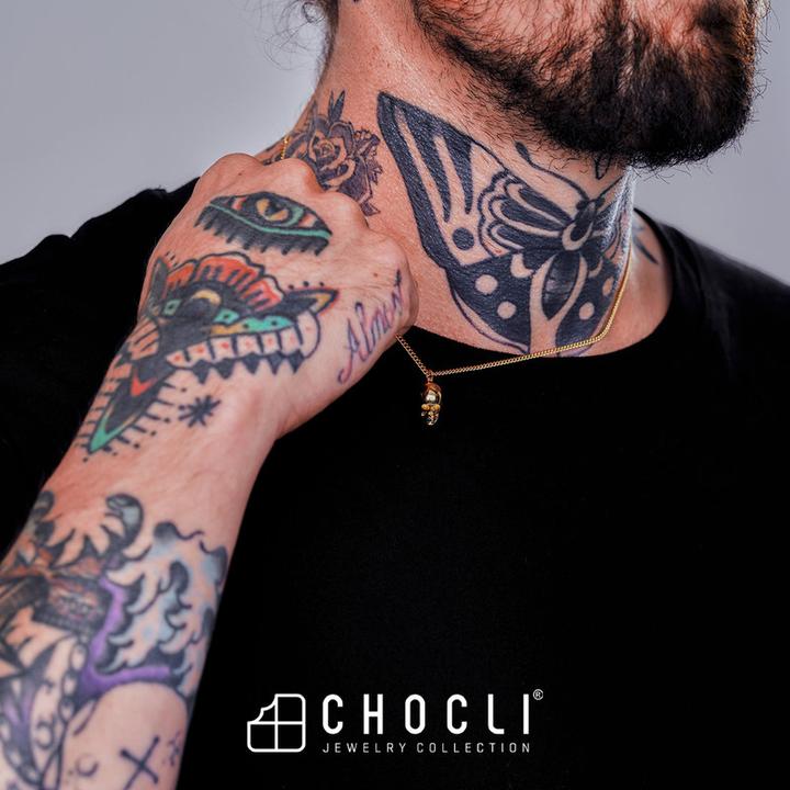 Actual product image MTM Skull Necklace