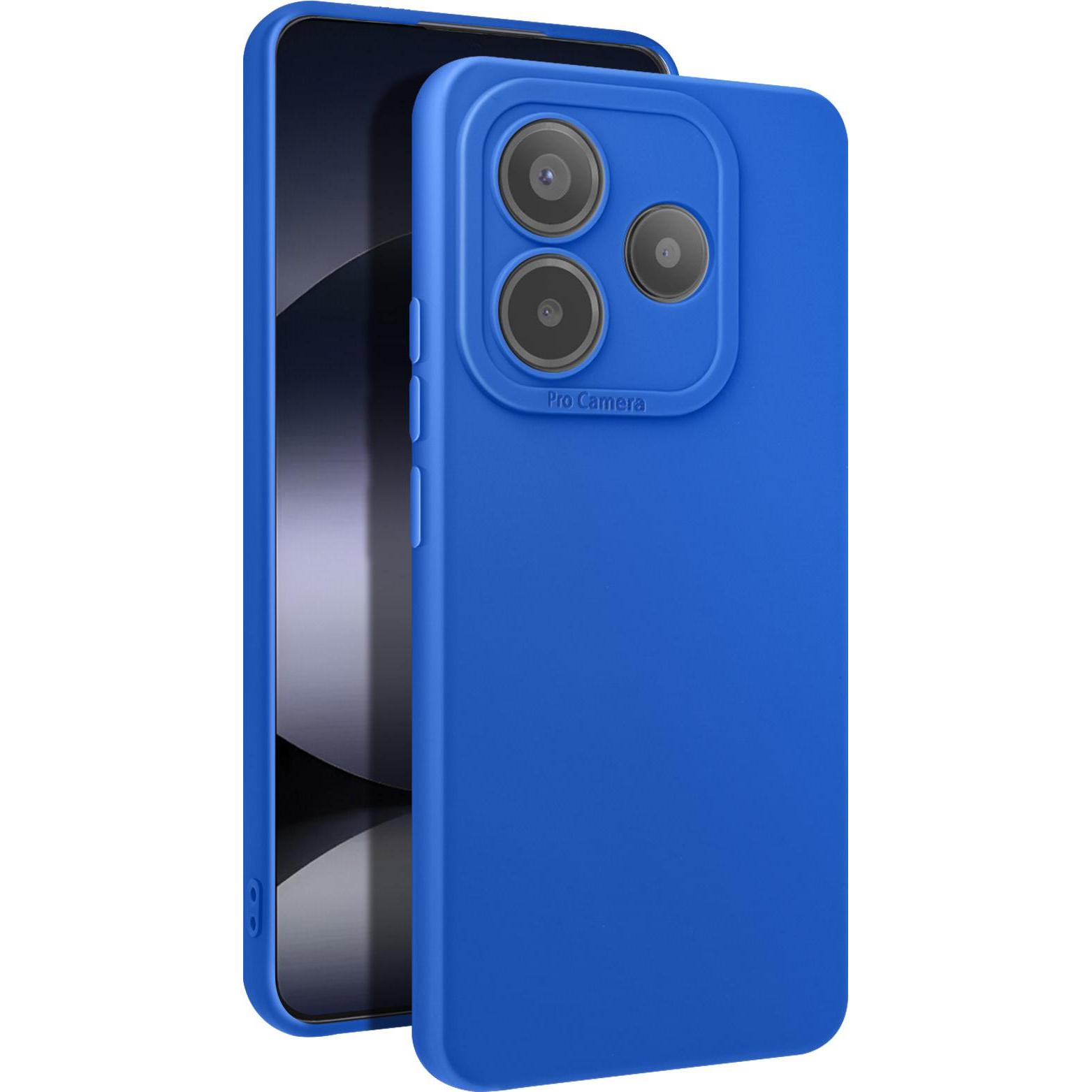 Avizar SoftGlow Case (Xiaomi Redmi Note 14 Pro 5G), Smartphone Hülle, Blau