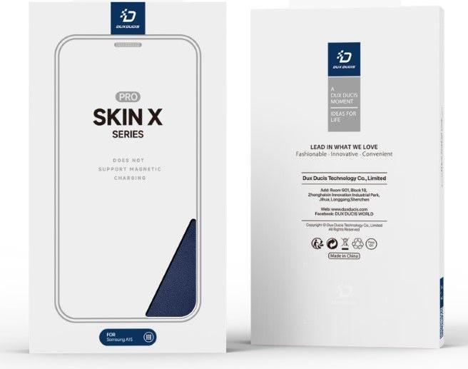 Actual product image Dux Ducis Skin X Pro Magnetic Stand leather case (Samsung Galaxy A15 5G)
