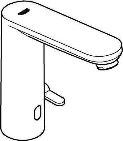 Image du produit Grohe Eurosmart CE Mitigeur de lavabo à infrarouge avec régulation de température