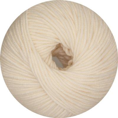 Online ca. 110 m 0023 weiss 50 g, Garn + Wolle, Weiss