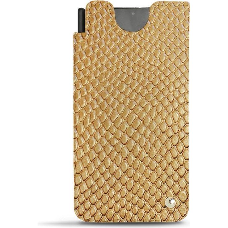 Thumbnail - Noreve Lederschutzhülle (Samsung Galaxy S21 Ultra), Smartphone Hülle, Beige