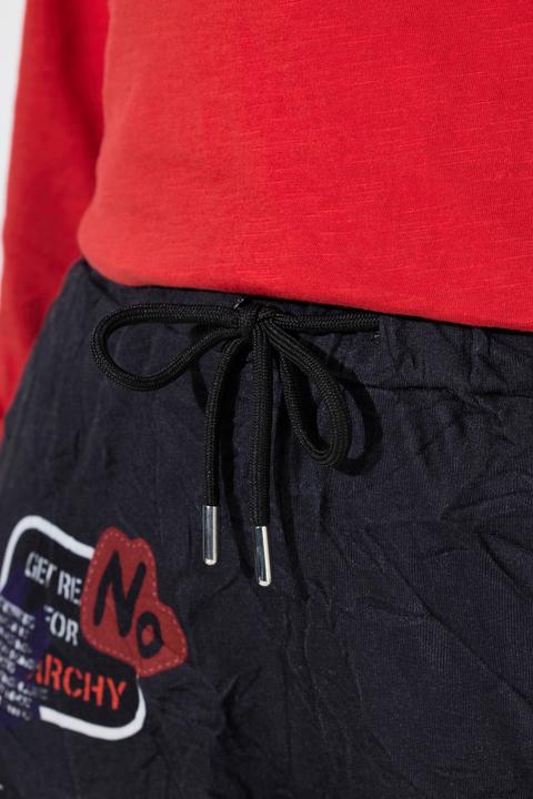 Actual product image Angel of Style Hose, Loose Fit, Joggpants, Crincle, Alloverprint (56)