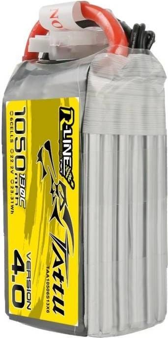 Produktbild Tattu RC-Akku LiPo 1050 mAh 22.2 V 130C R-Line, V4.0 (22.20 V, 1050 mAh)
