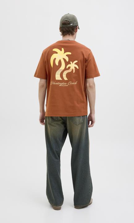 Image du produit Jack & Jones Gedruckt Rundhalsausschnitt T-shirt T-shirt (XS)