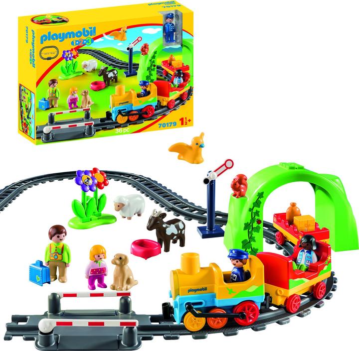 Produktbild Playmobil Meine erste Eisenbahn (70179, Playmobil 1.2.3)