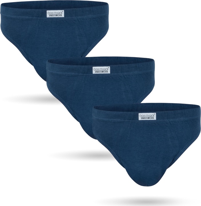 Actual product image Normani 3 piece men briefs 100% cotton (S, M, L, XL, XXL, 3XL, 4XL, pack of 3)