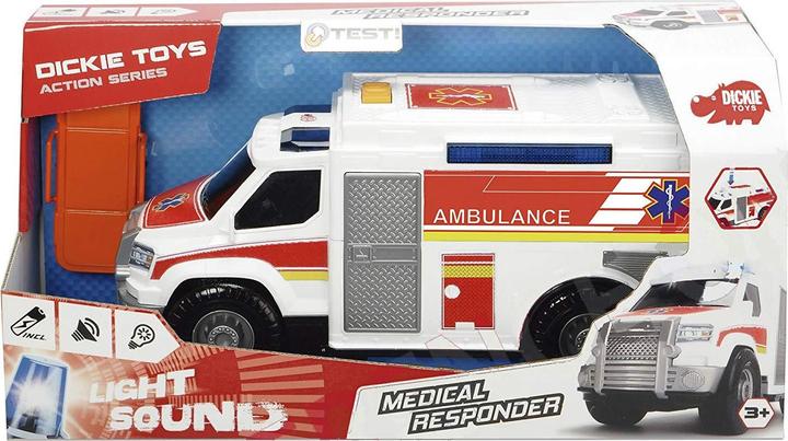 Produktbild Dickie Krankenwagen und Trage mit Licht und Sound