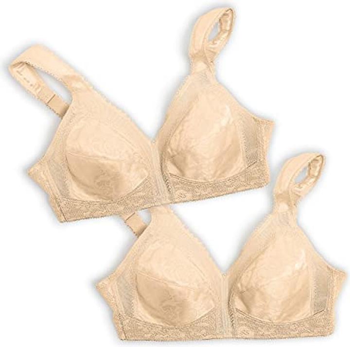 Playtex 18 Hour Original Comfort Strap Bra (pack of 2, 36 B)