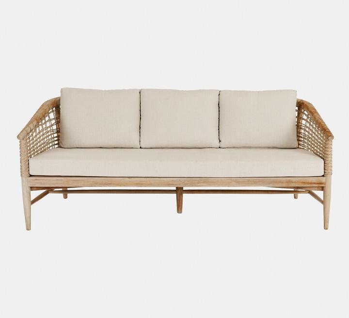 Produktbild Loberon Sitzgruppe Roselva braun/creme