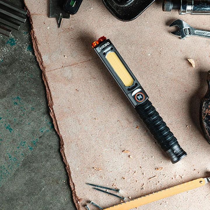Actual product image Nebo BIG LARRY PRO+ LED-Arbeitslampe (600 lm)