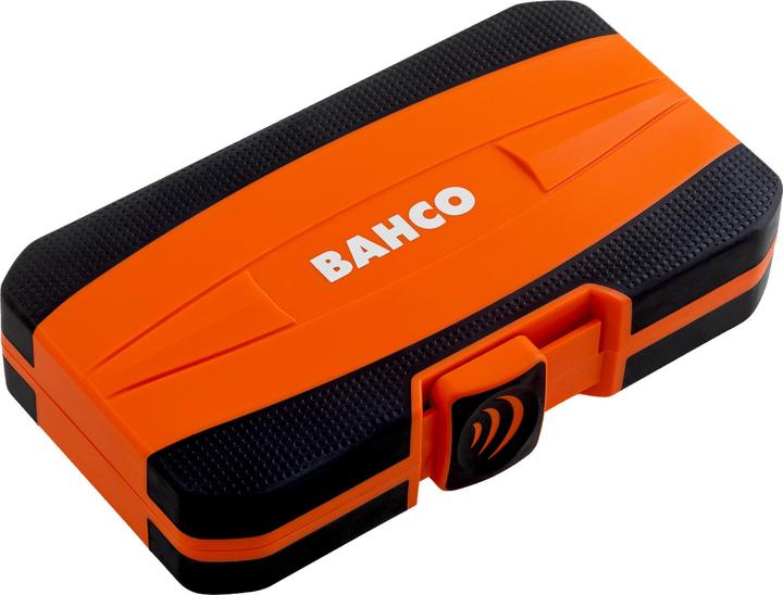 Actual product image Bahco 1/4" bit set with ratchet screwdriver for slotted, Phillips, TORX, Pozidriv and hexagon socket (1/2", 1/4", 3/4", 3/8", 5/16", 1/8)