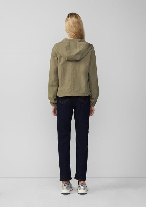 Image du produit S.Oliver Outdoor-Jacke Nylon-Jacke mit Kapuze und verstellbarem Saum (S)