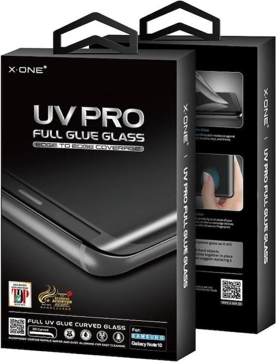 Produktbild Partner Telecom Schutzglas X-One UV PRO Tempered Glass X-ONE - für Samsung Galaxy S9 Plus (case friendly) (1 Stück, Samsung Galaxy S9+)