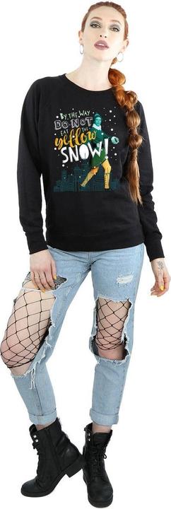 Actual product image Elf Womens/Ladies Yellow Snow Sweatshirt (XL)