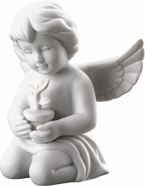 Image du produit Rosenthal Engel mittel - Weiss matt - Ange avec pot de fleurs