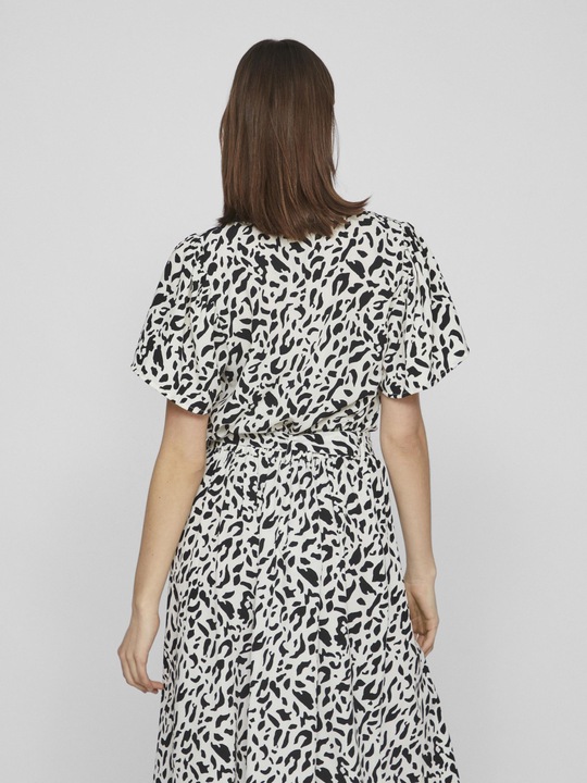 Actual product image Vila Short sleeve top with V-neck (38)