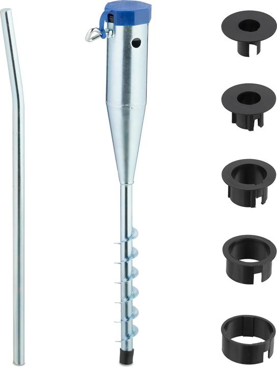 Actual product image Relaxdays Bodenhülse für Sonnenschirm