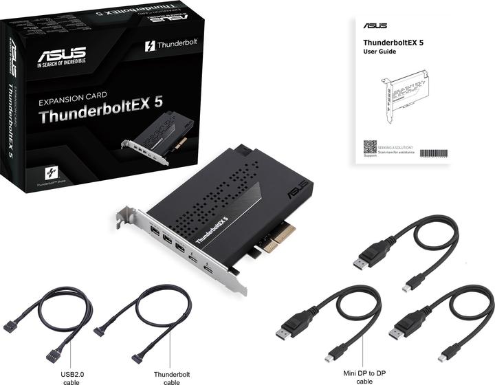 Actual product image ASUS THUNDERBOLTEX 5 Card