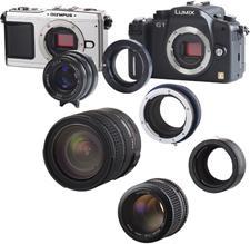 Image du produit Novoflex Adaptateur d'objectifs Olympus OM aux appareils photo MFT