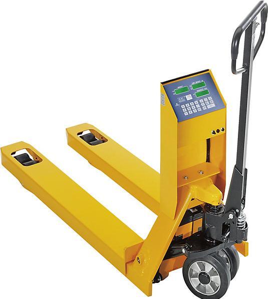 Actual product image kaiserkraft Pallet truck with precision scale (2200 kg)