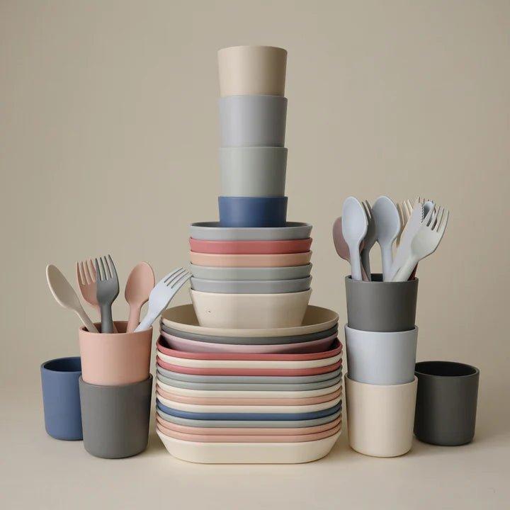 Actual product image Mushie Ivory set