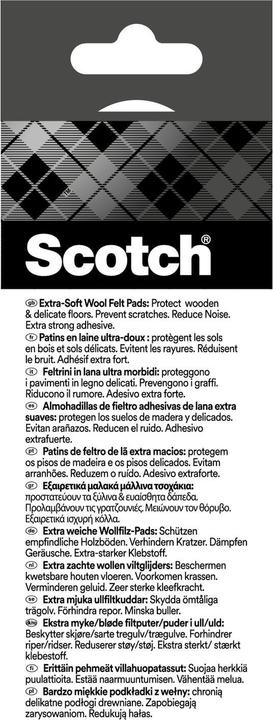 Actual product image Scotch Extra soft felt glides (Felt gliders, 1 Piece)