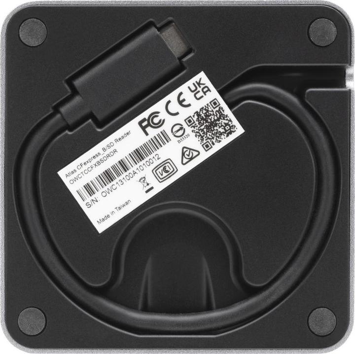 Produktbild OWC Atlas Dual CFexpress + SD Card Reader (USB 3.2 Gen 2, USB-C)