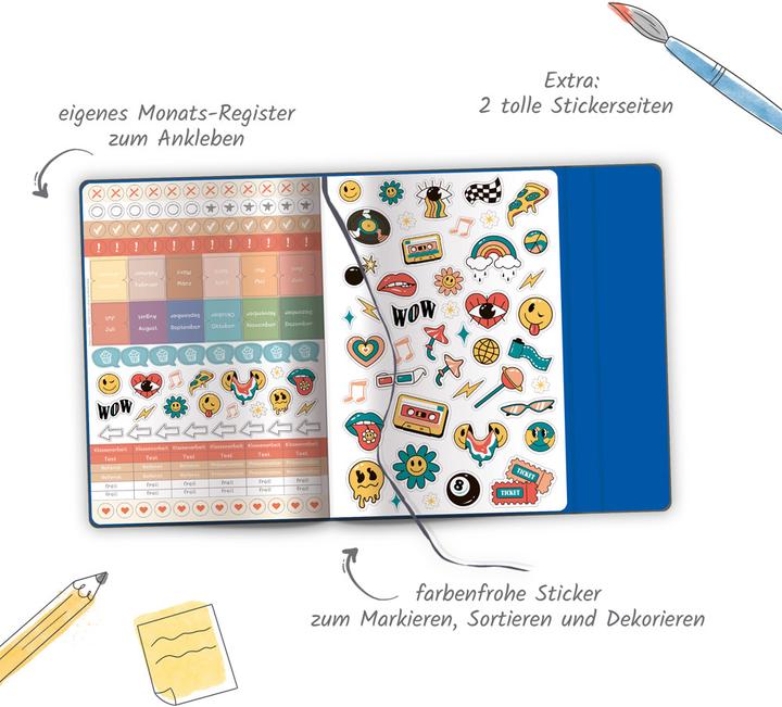 Produktbild Schülerkalender mit Klappe