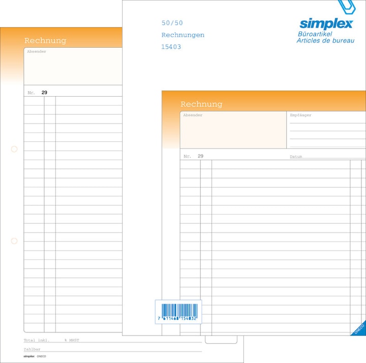 Produktbild Simplex Rechnungen deutsch (200 x)