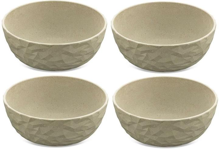 Immagine prodotto Koziol Ciotola Club 700 ml, 4 pezzi, sabbia (16.20 cm, 0.70 l, 4 x)
