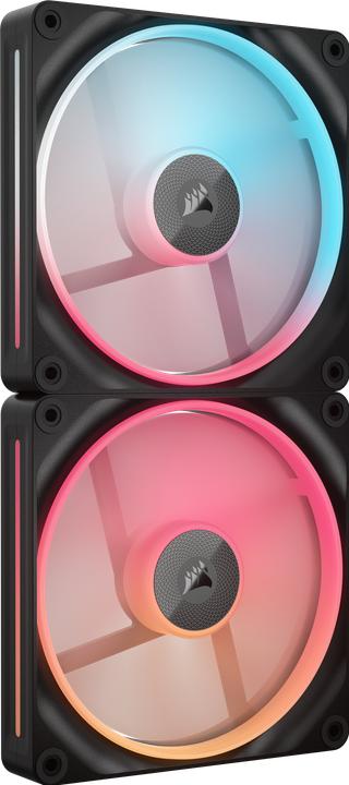Produktbild Corsair RX MAX Series, iCUE LINK RX140 MAX, 140mm Fan, Dual Fan Kit (140 mm, 2x)