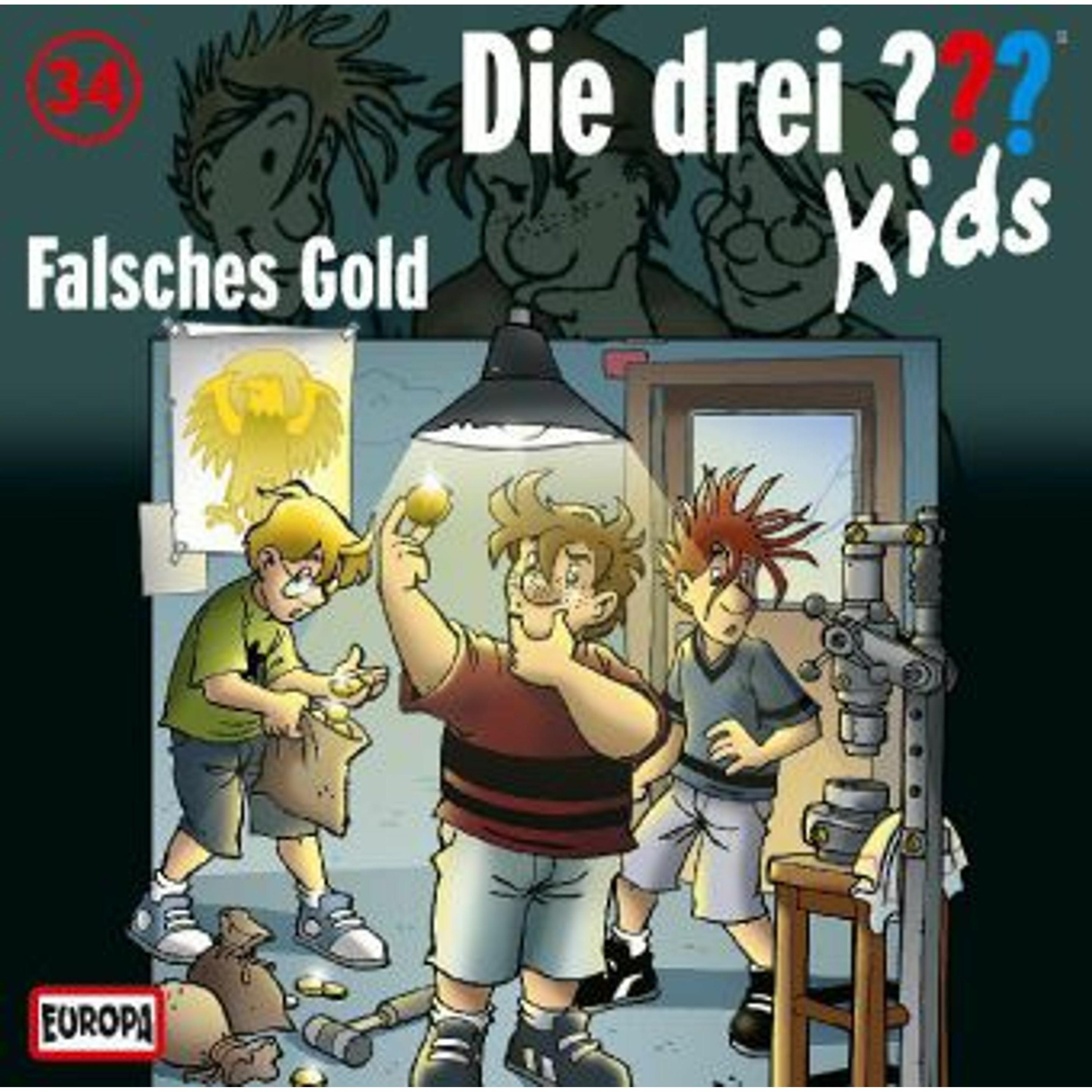 Die drei Fragezeichen-Kids.34 Falsch.CD, Hörbücher von Ulf Blanck