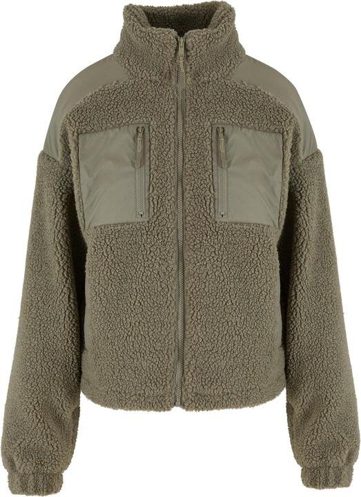 Produktbild Urban Classics Ladies Sherpa Mix Jacket - 117655 (L)