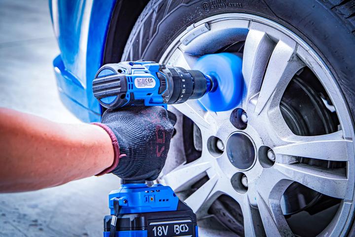 Produktbild BGS Schleif-/ Polierscheiben und Bürstenaufsatz-Satz