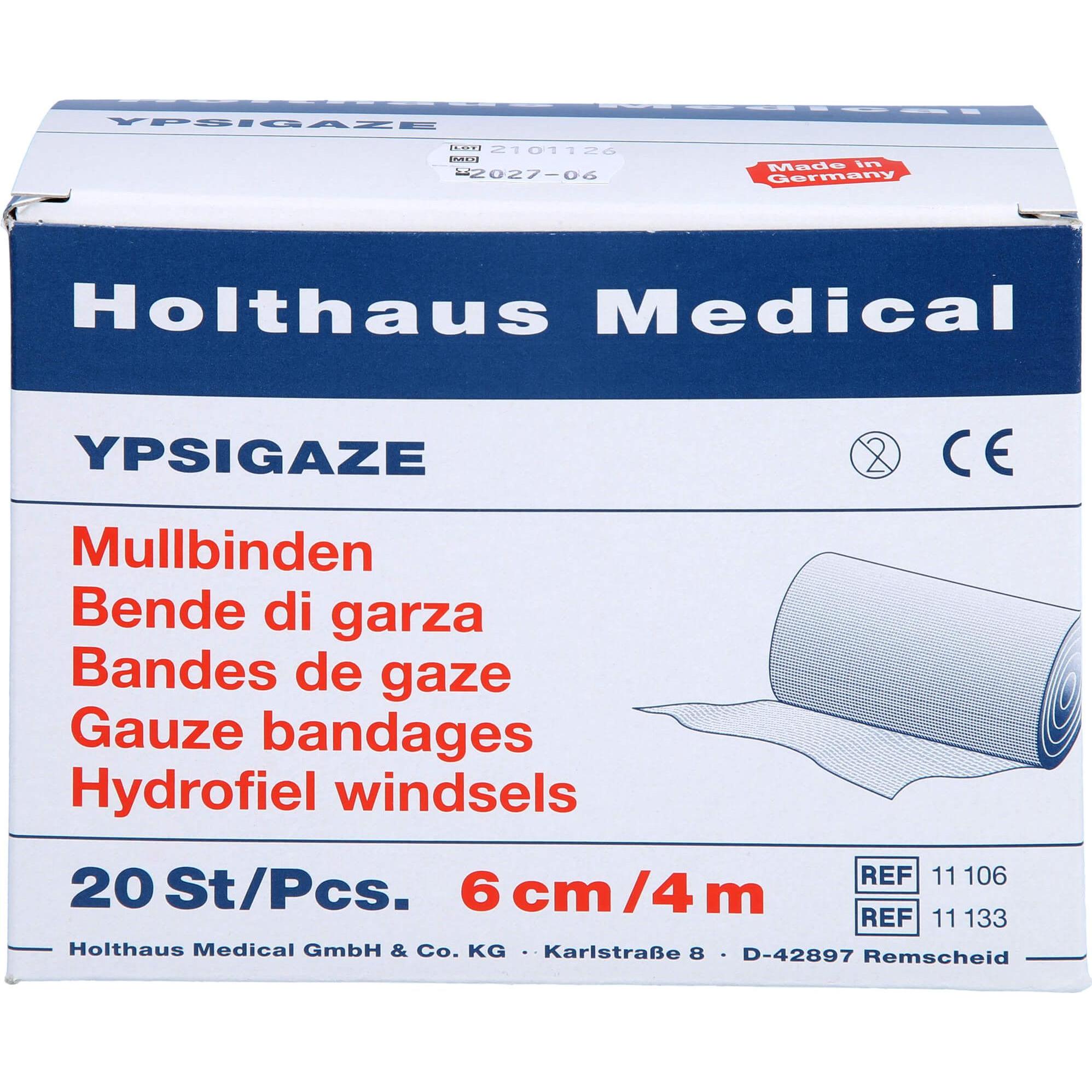 Holthaus, Verbandsmaterial, Mullbinde Din 6cmx4m