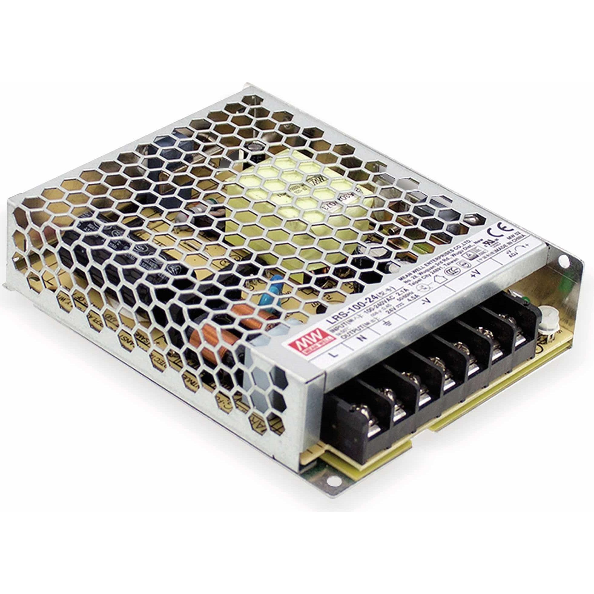 Thumbnail - MeanWell MEAN WELL Schaltnetzteil LRS-100-15, 15 V/7 A, Labornetzgerät