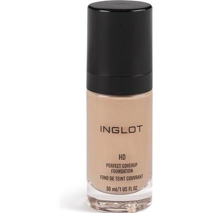 Inglot HD Perfect Coverup Makeup Foundation Full Coverage Lightweight Liquid Primer 30ml 73 (73) (INGLOT HD PERFECT COVERUP FOUNDATION)