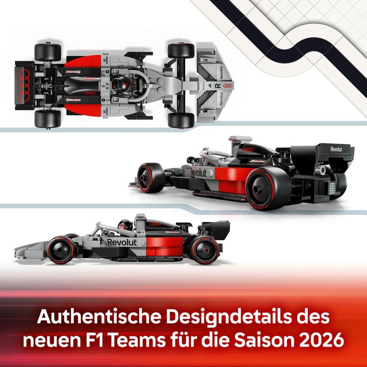 Immagine prodotto LEGO Auto da corsa Audi Revolut F1 Team R26 (77259, LEGO Speed Champions)