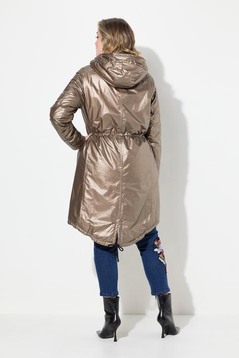 Produktbild Miamoda Jacke, A-Linie, farbiges Futter, Kapuze (52)