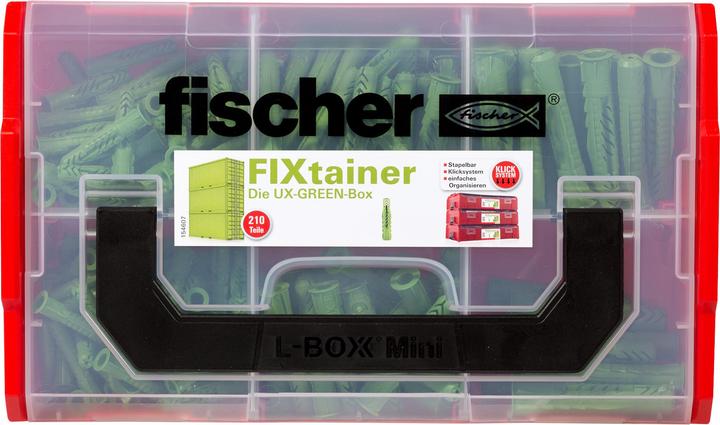 Produktbild Fischer 524824 Spreizdübel 8x65 K, Inhalt: 10 x Dübel SX Green 8 x 65 (1 Stk.)