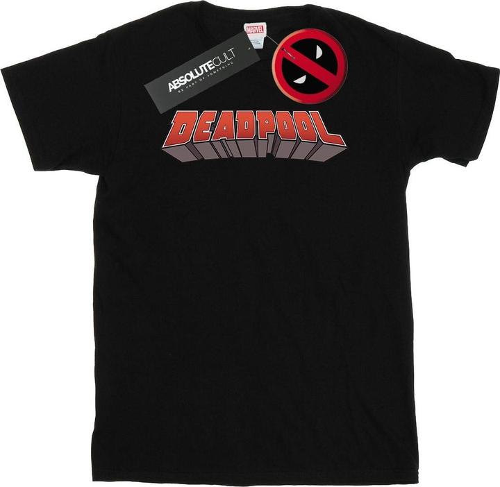 Produktbild Deadpool Text Logo TShirt (S)