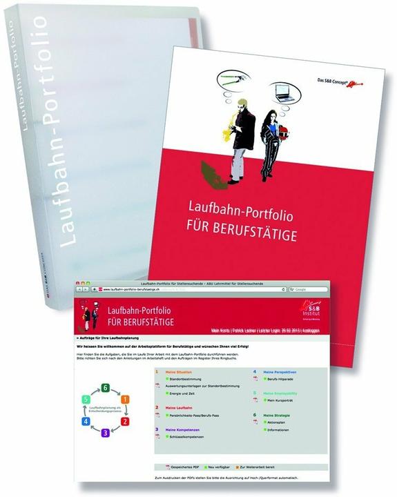 Actual product image Laufbahn-Portfolio für Berufstätige. Arbeitsheft (German, Reinhard Schmid, 2013)