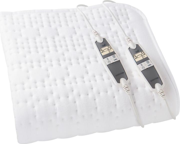 Actual product image Inventum HN297V - Elektrische Onderdeken - Aparte voetenzone - 2 persoons - 160x160 cm - Anti allergy - Anti (160 x 160 cm)