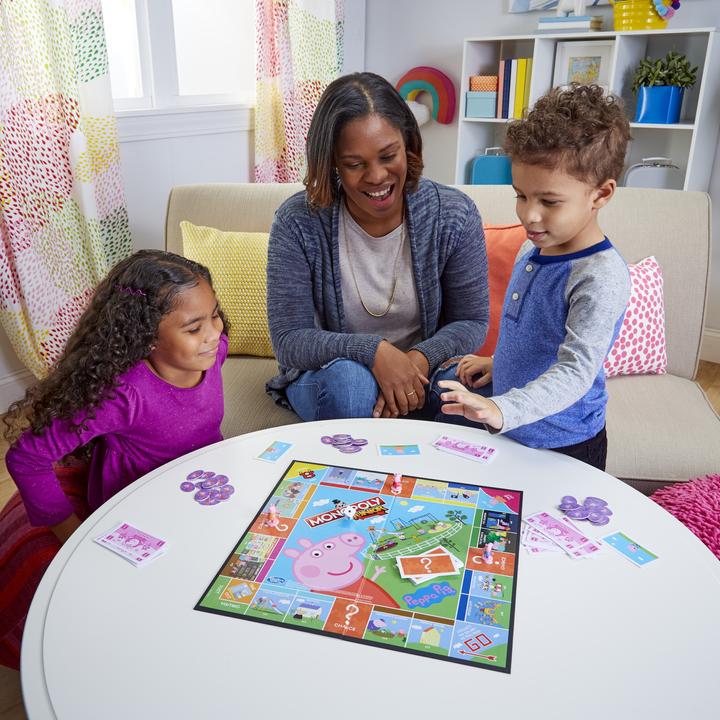 Produktbild Monopoly Junior: Peppa Pig (Französisch, 2 - 4 Spieler)