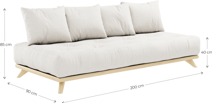 Image du produit Karup Design Senza (Canapé-lit)