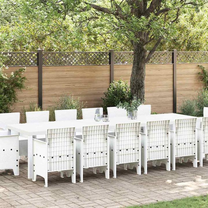 Produktbild vidaXL Gartendining-Set (350 x 100 x 74 cm)