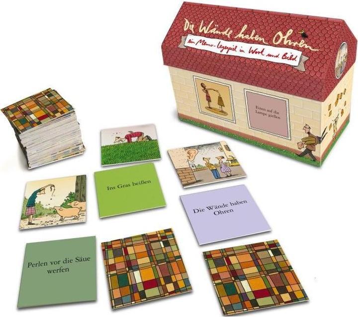 Actual product image The walls have ears (German)