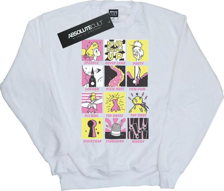 Disney Tinkerbell Squares Sweatshirt (XXL)